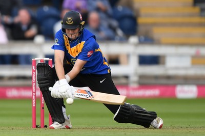 140625 - Glamorgan v Sussex - Vitality Blast - Jack Carson of Sussex batting