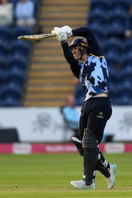 140625 - Glamorgan v Sussex - Vitality Blast - Ben Kellaway of Glamorgan batting