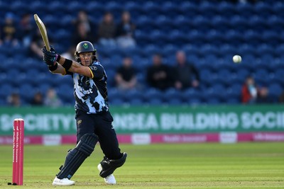 140625 - Glamorgan v Sussex - Vitality Blast - Colin Ingram of Glamorgan batting