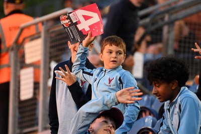 140625 - Glamorgan v Sussex - Vitality Blast - Fans during the scatter blast