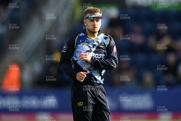 140625 - Glamorgan v Sussex - Vitality Blast - Mason Crane of Glamorgan