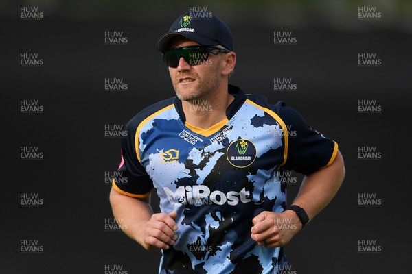 140625 - Glamorgan v Sussex - Vitality Blast - Timm Van Der Gugten of Glamorgan