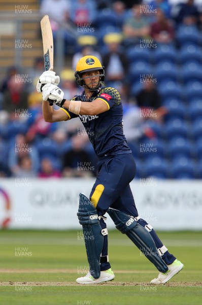 170818 - Glamorgan v Surrey - Vitality T20 Blast - Craig Meschede of Glamorgan batting