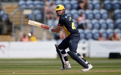 260819 - Glamorgan v Sussex Sharks - Vitality T20 Blast - Shaun Marsh of Glamorgan batting