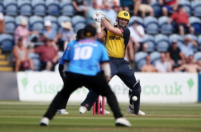 260819 - Glamorgan v Sussex Sharks - Vitality T20 Blast - Shaun Marsh of Glamorgan batting