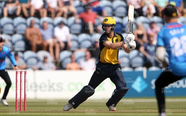 260819 - Glamorgan v Sussex Sharks - Vitality T20 Blast - Nick Selman of Glamorgan batting