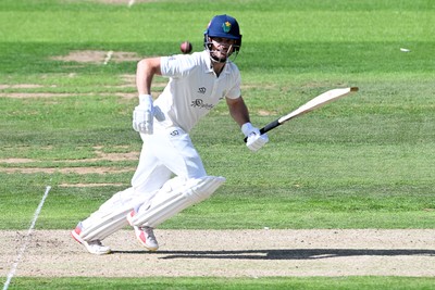 080926 - Glamorgan v Warwickshire - Rothesay County Championship - Sean Dickson of Glamorgan batting