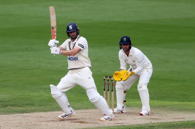 090926 - Glamorgan v Warwickshire - Rothesay County Championship, Division One - Chris Woakes of Warwickshire batting