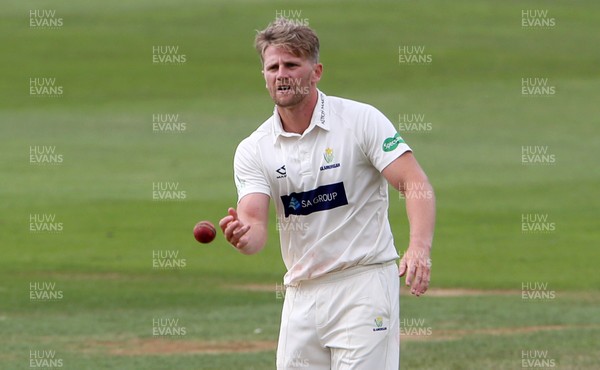 010719 - Glamorgan v Worcestershire - Specsavers County Championship Division Two - Timm Van Der Gugten of Glamorgan