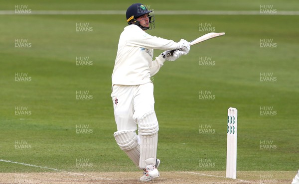 160417 - Glamorgan v Worcestershire - Specsavers County Championship Division Two - Lukas Carey of Glamorgan batting