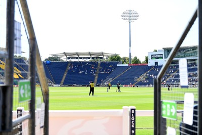090826 - Glamorgan v Worcestershire Rapids - Metro Bank One Day Cup Men - General view of play