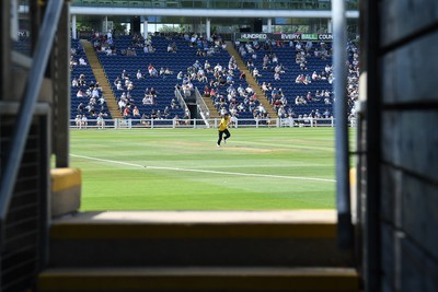 090826 - Glamorgan v Worcestershire Rapids - Metro Bank One Day Cup Men - General view of play