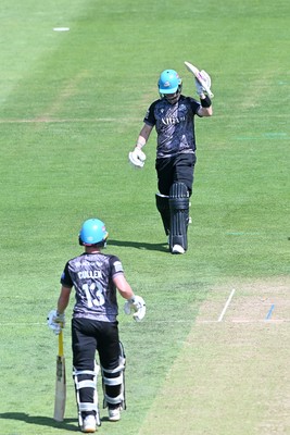 090826 - Glamorgan v Worcestershire Rapids - Metro Bank One Day Cup Men - Jake Libby of Worcestershire hits 50
