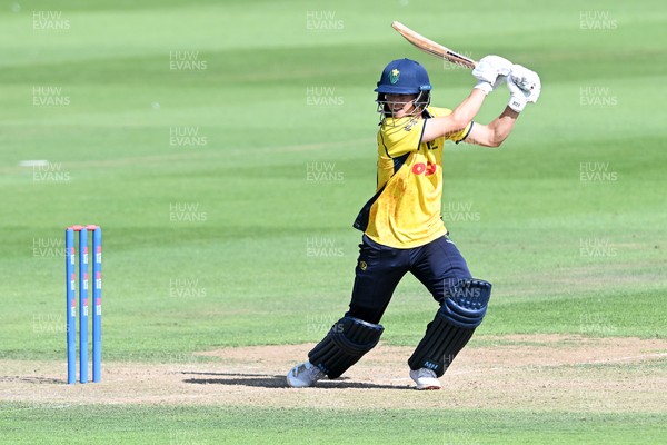 090826 - Glamorgan v Worcestershire Rapids - Metro Bank One Day Cup Men - Jack Hope-Bell of Glamorgan batting