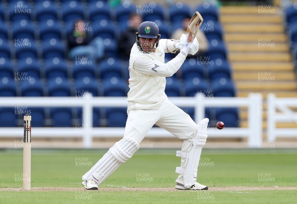 040426 - Glamorgan v Yorkshire - Rothesay County Championship Division One - Timm Van Der Gugten of Glamorgan batting