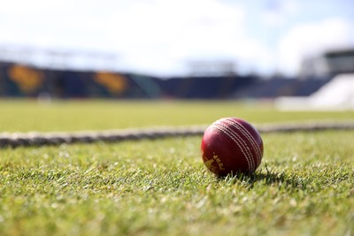 050426 - Glamorgan v Yorkshire - Rothesay County Championship Division One - Red ball on the boundary