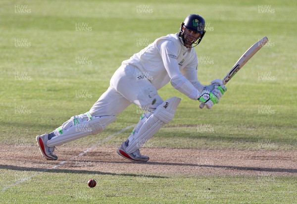 050426 - Glamorgan v Yorkshire - Rothesay County Championship Division One - Eddie Byrom of Glamorgan batting