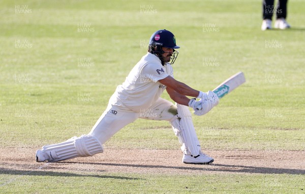 050426 - Glamorgan v Yorkshire - Rothesay County Championship Division One - Kiran Carlson of Glamorgan batting