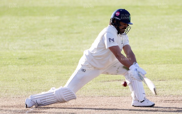 050426 - Glamorgan v Yorkshire - Rothesay County Championship Division One - Kiran Carlson of Glamorgan batting