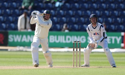 060426 - Glamorgan v Yorkshire, Rothesay County Championship, Division One - Colin Ingram of Glamorgan plays a shot
