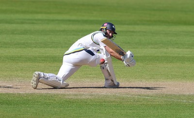 060426 - Glamorgan v Yorkshire, Rothesay County Championship, Division One - Adam Lyth of Yorkshire hits a 4