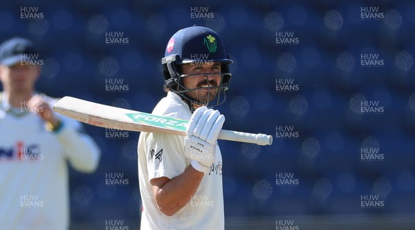 060426 - Glamorgan v Yorkshire, Rothesay County Championship, Division One - Kiran Carlson of Glamorgan