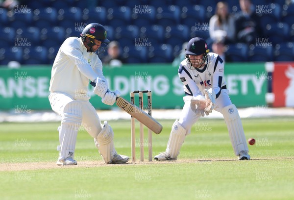 060426 - Glamorgan v Yorkshire, Rothesay County Championship, Division One - Colin Ingram of Glamorgan plays a shot