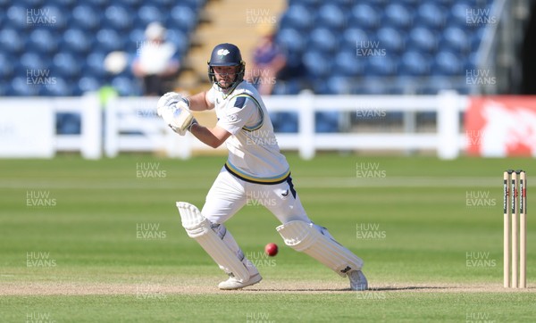 060426 - Glamorgan v Yorkshire, Rothesay County Championship, Division One - Adam Lyth of Yorkshire plays a shot
