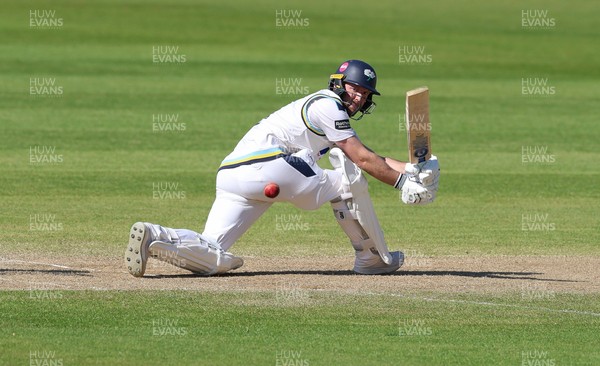 060426 - Glamorgan v Yorkshire, Rothesay County Championship, Division One - Adam Lyth of Yorkshire hits a 4