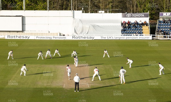 060426 - Glamorgan v Yorkshire, Rothesay County Championship, Division One - A general view of play in the final overs of the match