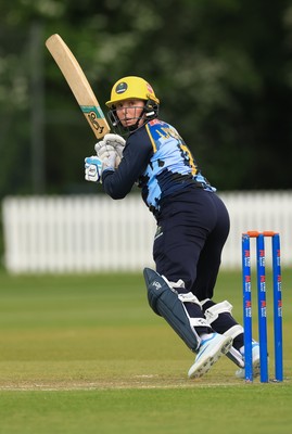 050525 - Glamorgan Women v Gloucestershire Women, Vitality T20 Women’s County Cup - Lauren Parfitt of Glamorgan Women plays a shot