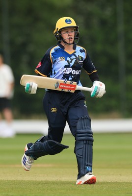 050525 - Glamorgan Women v Gloucestershire Women, Vitality T20 Women’s County Cup - Emily Burke of Glamorgan Women plays a shot