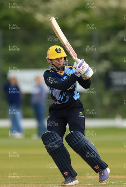 050525 - Glamorgan Women v Gloucestershire Women, Vitality T20 Women’s County Cup - Daisy Jeanes of Glamorgan Women plays a shot