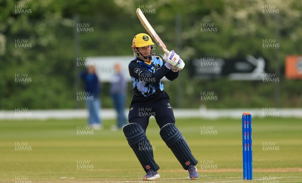 050525 - Glamorgan Women v Gloucestershire Women, Vitality T20 Women’s County Cup - Daisy Jeanes of Glamorgan Women plays a shot