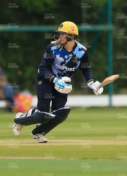 050525 - Glamorgan Women v Gloucestershire Women, Vitality T20 Women’s County Cup - Charlotte Scarborough of Glamorgan Women plays a shot