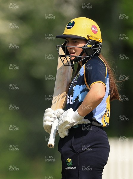 050525 - Glamorgan Women v Gloucestershire Women, Vitality T20 Women’s County Cup - Bea Ellis of Glamorgan Women plays a shot