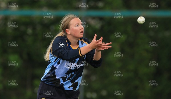 050525 - Glamorgan Women v Gloucestershire Women, Vitality T20 Women’s County Cup - Gemma Porter of Glamorgan Women bowls