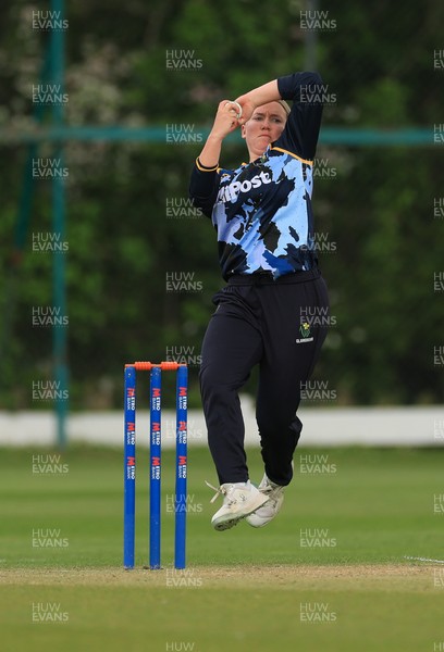 050525 - Glamorgan Women v Gloucestershire Women, Vitality T20 Women’s County Cup - Gemma Porter of Glamorgan Women bowls