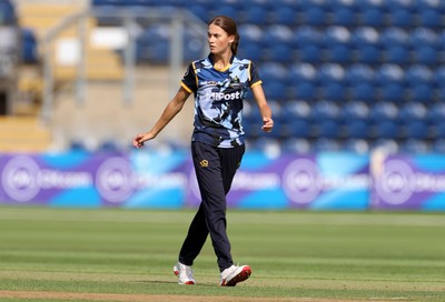 180725 - Glamorgan Women v Kent Spitfires - Vitality Blast Women League 2 - Eve Jackson of Glamorgan
