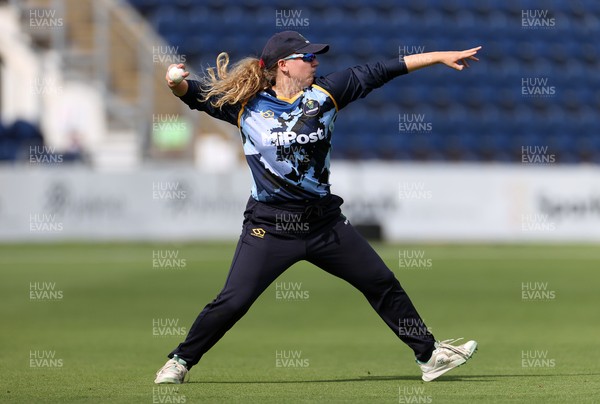 180725 - Glamorgan Women v Kent Spitfires - Vitality Blast Women League 2 - Gemma Porter of Glamorgan 