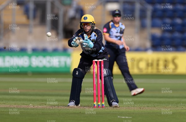 180725 - Glamorgan Women v Kent Spitfires - Vitality Blast Women League 2 - Georgia Parfitt of Glamorgan