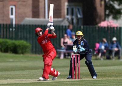 170525 - Glamorgan Women v Lancashire Thunder - T20 Women�s County Cup - Emma Lamb of Lancashire batting