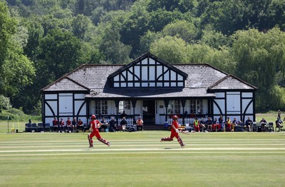 170525 - Glamorgan Women v Lancashire Thunder - T20 Women�s County Cup - General View of the cricket pavilion at Christ College Brecon