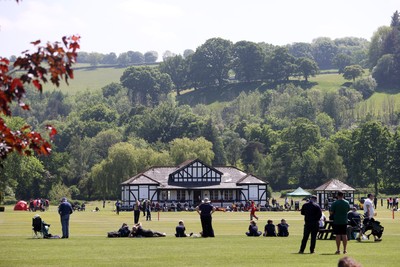 170525 - Glamorgan Women v Lancashire Thunder - T20 Women�s County Cup - General View of the cricket pavilion at Christ College Brecon