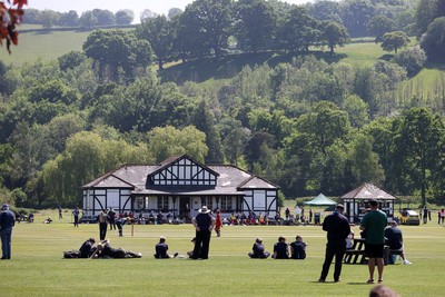 170525 - Glamorgan Women v Lancashire Thunder - T20 Women�s County Cup - General View of the cricket pavilion at Christ College Brecon