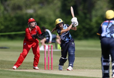 170525 - Glamorgan Women v Lancashire Thunder - T20 Women�s County Cup - Eve Jackson of Glamorgan batting