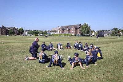 170525 - Glamorgan Women v Lancashire Thunder - T20 Women�s County Cup - Glamorgan after the game