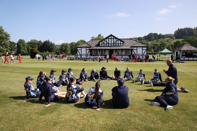 170525 - Glamorgan Women v Lancashire Thunder - T20 Women�s County Cup - Glamorgan after the game