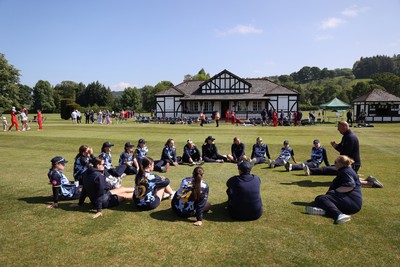 170525 - Glamorgan Women v Lancashire Thunder - T20 Women�s County Cup - Glamorgan after the game