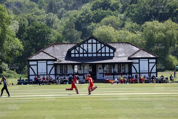 170525 - Glamorgan Women v Lancashire Thunder - T20 Women�s County Cup - General View of the cricket pavilion at Christ College Brecon